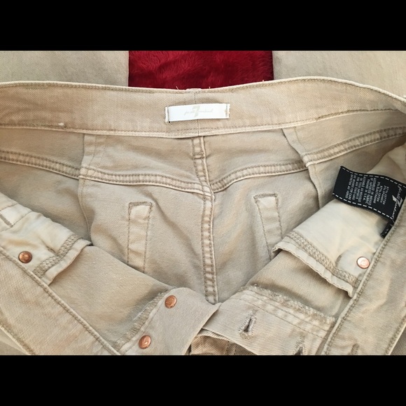 👖7 for all Mankind Beige Jeans - Picture 6 of 8